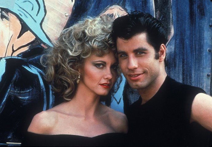 John Travolta v Pomádě. 
