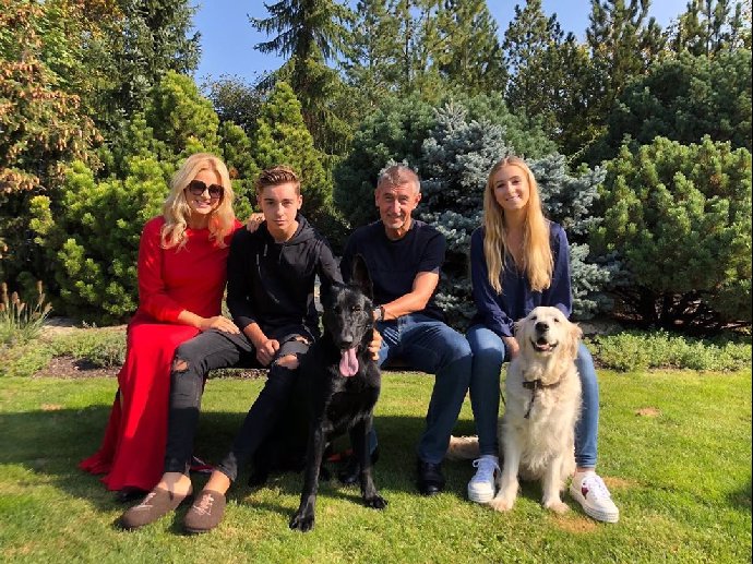 Rodina Babišových. 