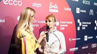 FOTO: Czech Social Awards si nenechala ujít ani rapperka Sharlota.