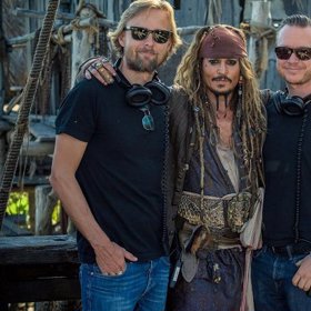 Johnny Depp jako Jack Sparrow.