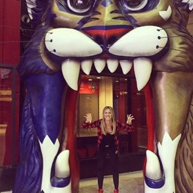 Na utkání Floridy chodí ráda a často.