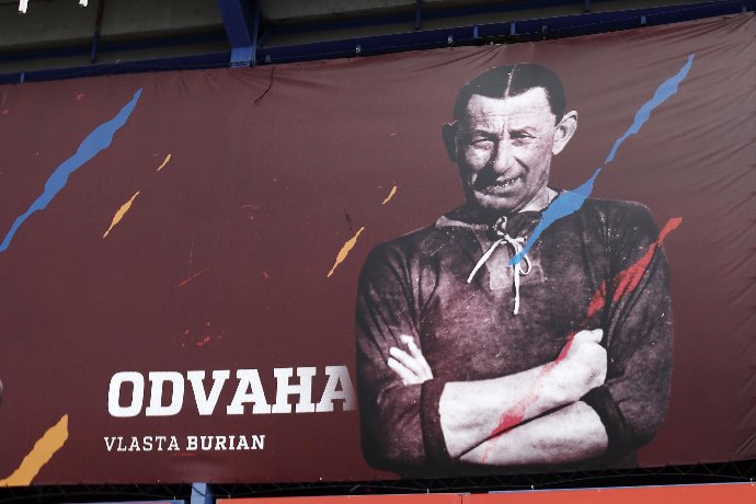 Sparta si Vlastu Buriana připomíná dodnes.