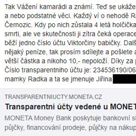 Druhý založila Radkova maminka.