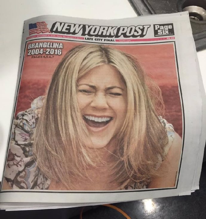 Jennifer z jejich rozchodu asi měla radost.