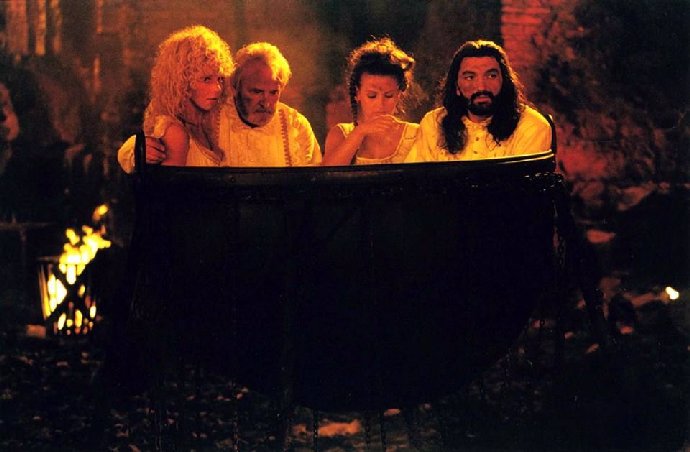 Všichni zlí lidé se tak budou smažit v pekelném kotli.