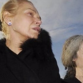 Dagmar Havlová s přítelkyní Taťanou Fischerovou.