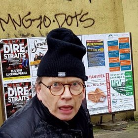 Prý důchodce v Praze.