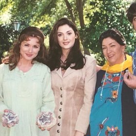 Leticia Calderón sdílela na svém instagramovém profilu unikátní, dosud nezveřejněné fotografie z natáčení telenovely Esmeralda.