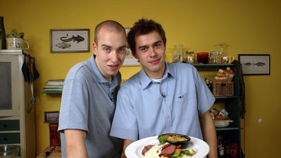 FOTO: Ondra s Filipem jako legendární dvojice Kluci v akci před patnácti lety.