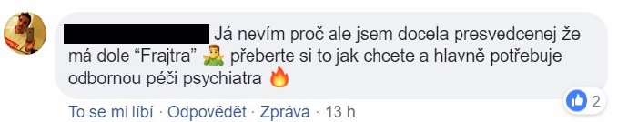 Komentující by porotkyni odkázali na psychiatra.