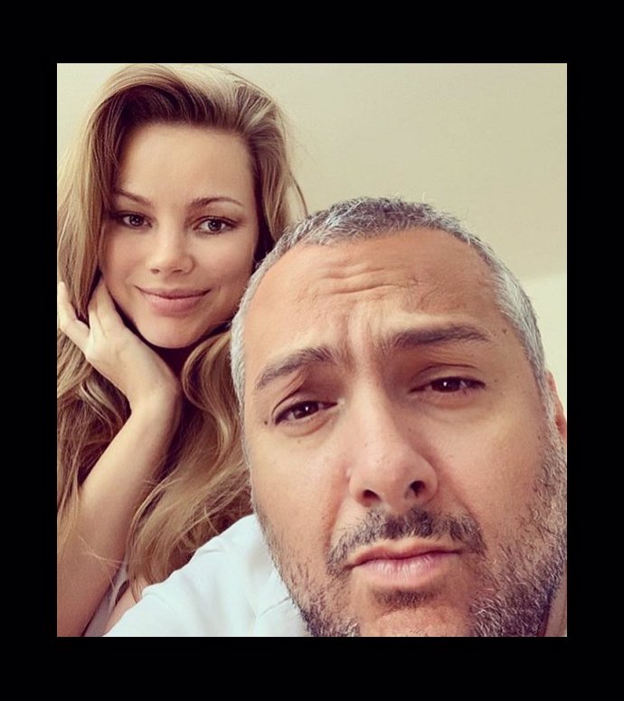 Patrik Hezucký se svou milovanou manželkou Nikolou. 