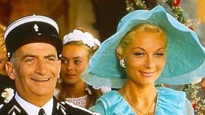 FOTO: Claude Gensac s Louis de Funésem v Četnících.