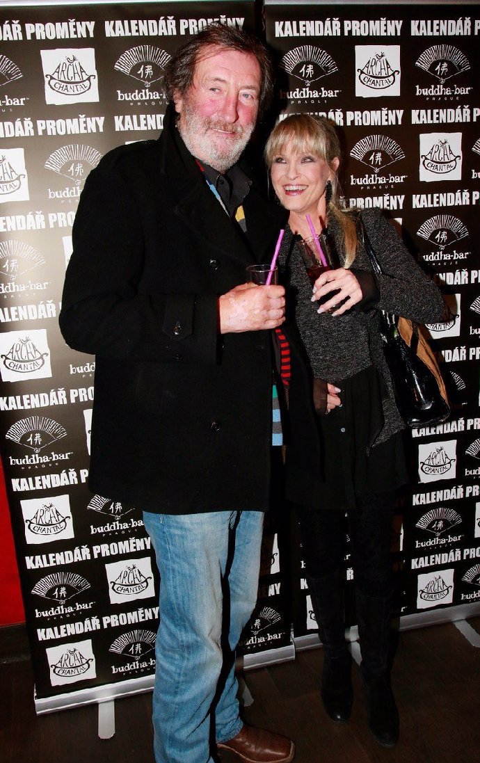 Bolek Polívka se svou bývalou manželkou Chantal Poullain.