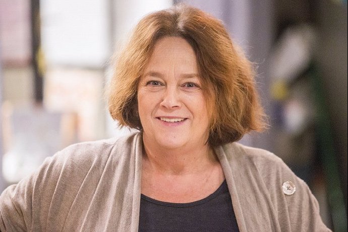 Herečka Jitka Smutná.