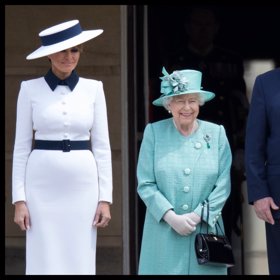 Donald Trump se svou manželkou Melanií navštívil v roce 2019 Spojené království.