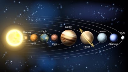 FOTO: Sluneční soustava