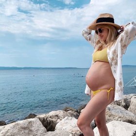 Těhotenství si užívala plnými doušky.