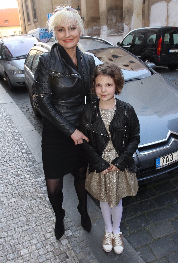 Barbara Nesvadbová s dcerou Bibianou.