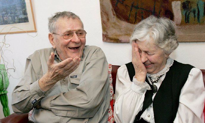 Věra Tichánková a Jan Skopeček. 