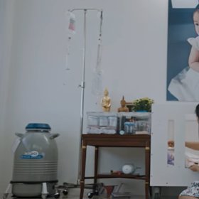 Malou Einz nechali zmrazit.