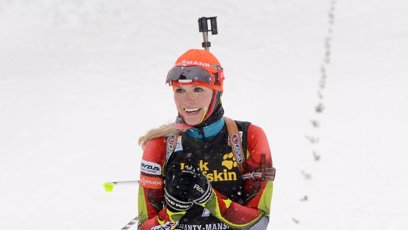 FOTO: Biatlonistka Gábina Soukalová