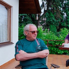 Jiří Sovák s manželkou Annou.