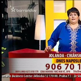 Kartářka Jolanda se proslavila nejdříve v Ezo.tv na TV Barrandov. 