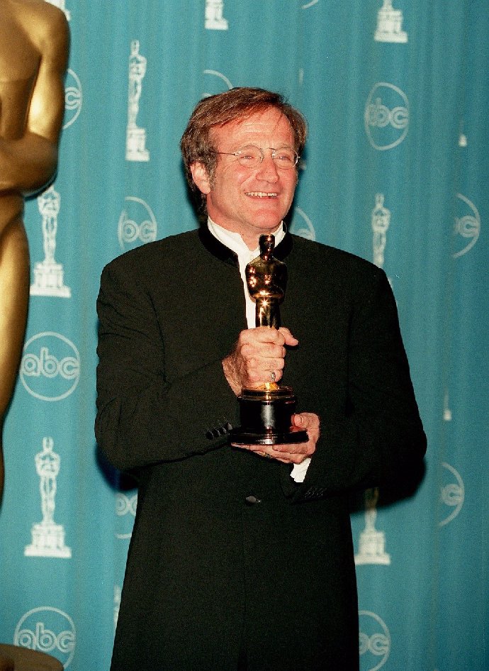  Robin Williams získal Oskara.
