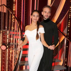 V minulosti tvořil Michal Necpál pár s herečkou Sárou Affašovou. 