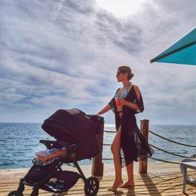 Jasmina Alagič si užívá mateřskou dovolenou.