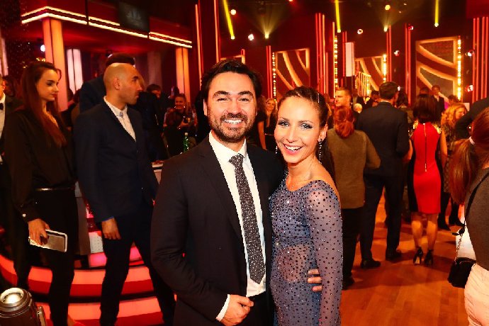 Veronika Arichteva s manželem Biserem.