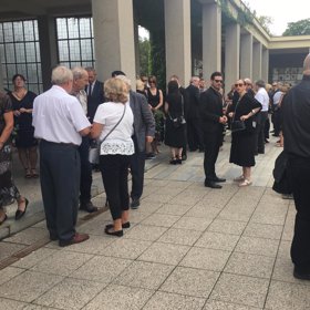 Lidé se mohou rozloučit s velikánem Václavem Kotkem.