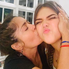 Salma Hayek se svou dospívající dcerou. Valentina je celá maminka.