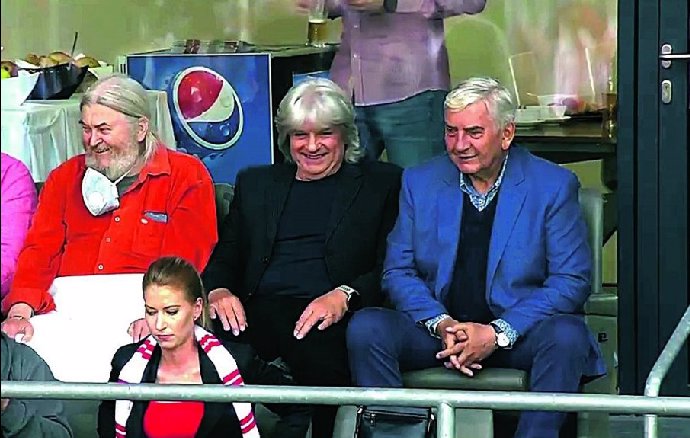 V hledišti byl vedle Donutila i František Ringo Čech.