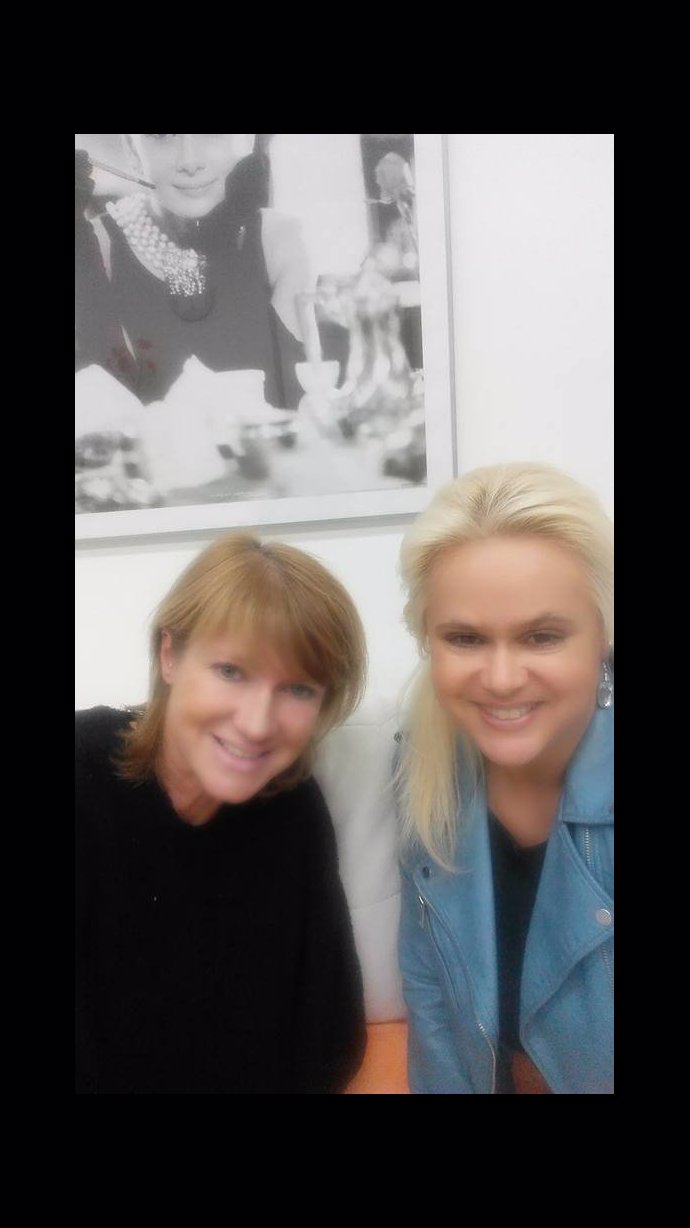 Monika s majitelkou Body&Face clinique Praha - Pavlínou Blažek.