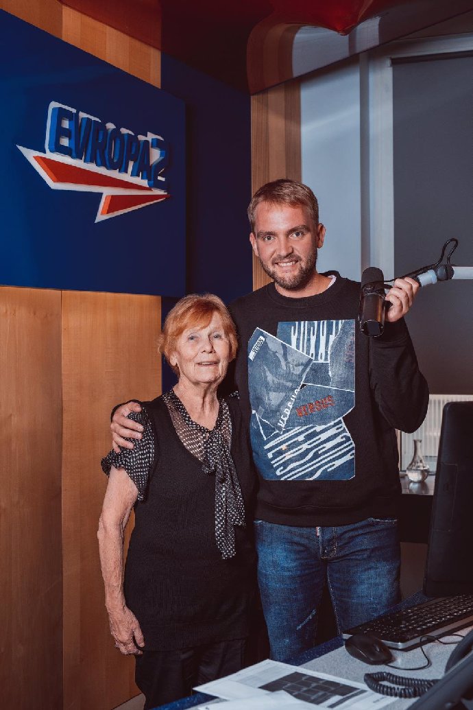 Libor moderoval křest kalendáře pro Alzheimer Home.