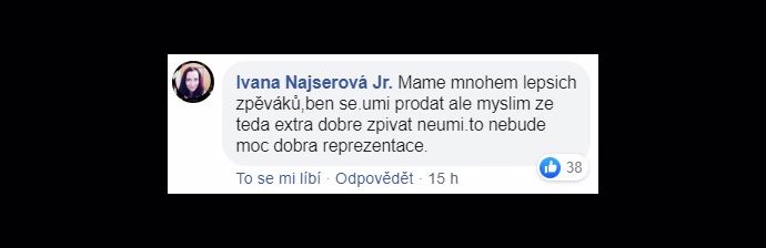 Někteří si myslí, že u nás máme mnohem větší talenty.