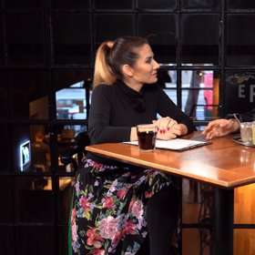 Eva Decastelo a Jan Bendig v pořadu Extra Host.