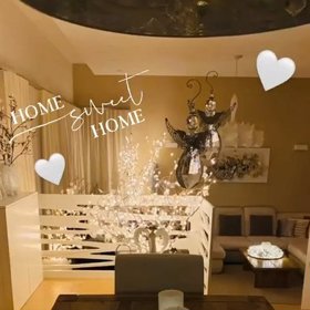 Tereza Barošová se pochlubila vánoční výzdobou.