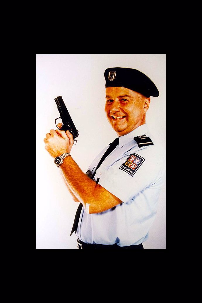 Herec v jedné ze svých nejznámějších rolí majora Maisnera v komedii Byl jednou jeden polda.