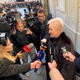 Eva Urbanová nosí krátké vlasy již dlouho. Zde na snímku z roku 2019