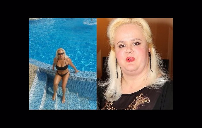 Monika hodně zhubla a moc jí to sekne.