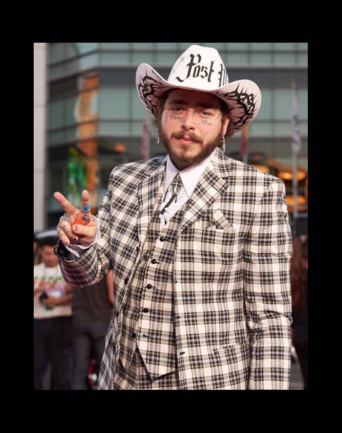 Kovboj Post Malone.