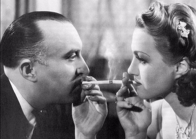 Oldřich Nový a Adina Mandlová ve filmu Kristián.