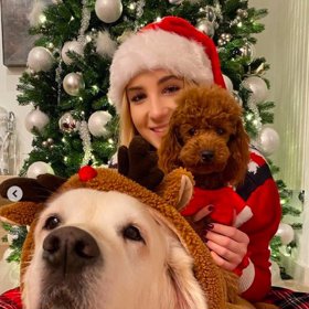 Vivien i její maminka jsou stále ve sváteční náladě.