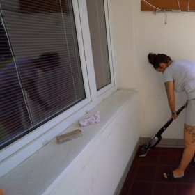 Štěpánka má ráda uklizeno.