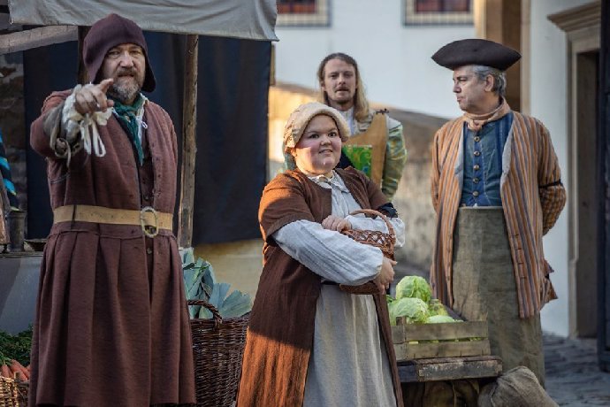 Pohádka Princezna a půl království. 