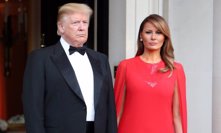Donald Trump se svou ženou Melanií.