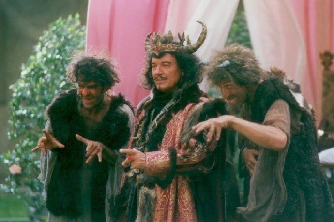 Čerta si zahrál i Václav Vydra.