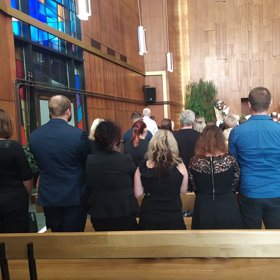 Poslední rozloučení bylo emotivní.